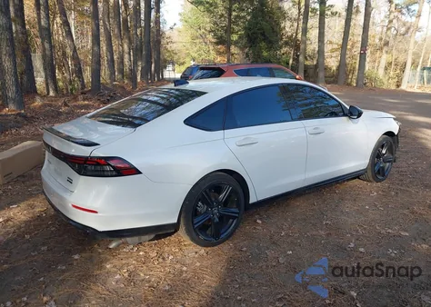 2025 Honda Accord Hybrid Sport-L из США, поврежденный, VIN 1HGCY2F71SA053777